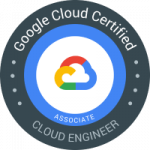 Google Cloud Certified Associate Cloud Engineer badge