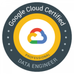 Google Cloud Certified Professional Data Engineer badge