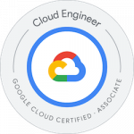 Google Cloud Certified Associate Cloud Engineer badge