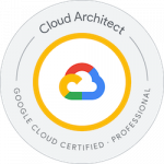 Google Cloud Certified Professional Cloud Architect badge