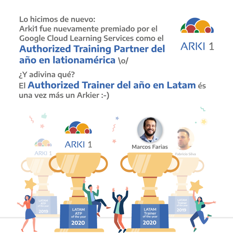 Arki1 Authorized Training Partner del año en lationamérica