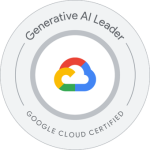 Google Cloud Certified Generative AI Leader badge